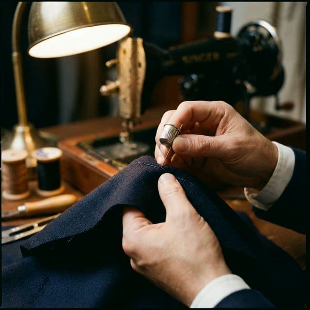 Tailor hands